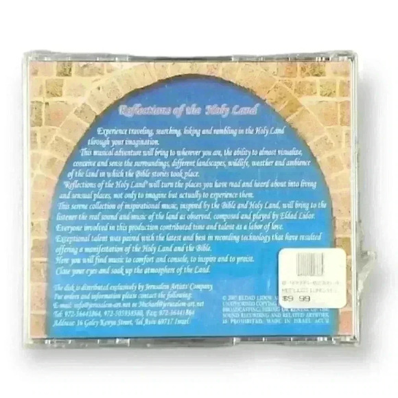 Reflections of The Holy Land: Inspirational Sounds & Music (CD, 2007) - SEALED - Picture 2 of 5